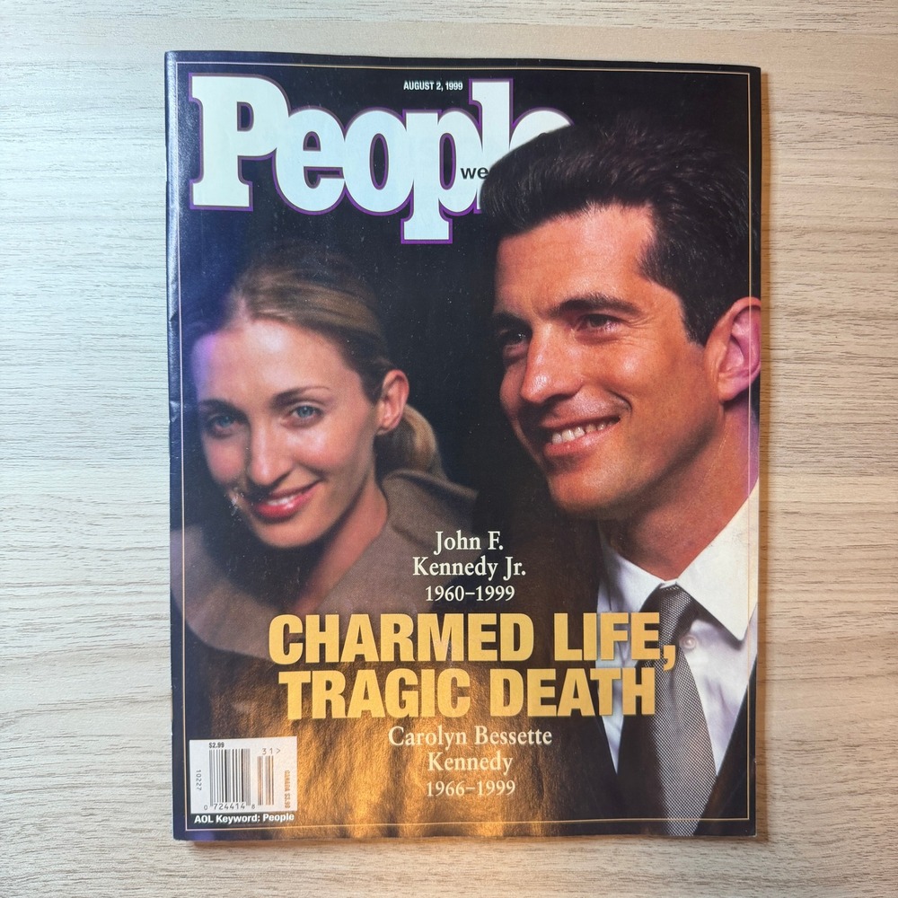Vtg People Magazine August 2 1999 JFK Jr Carolyn Bessette Tribute Issue Brandy